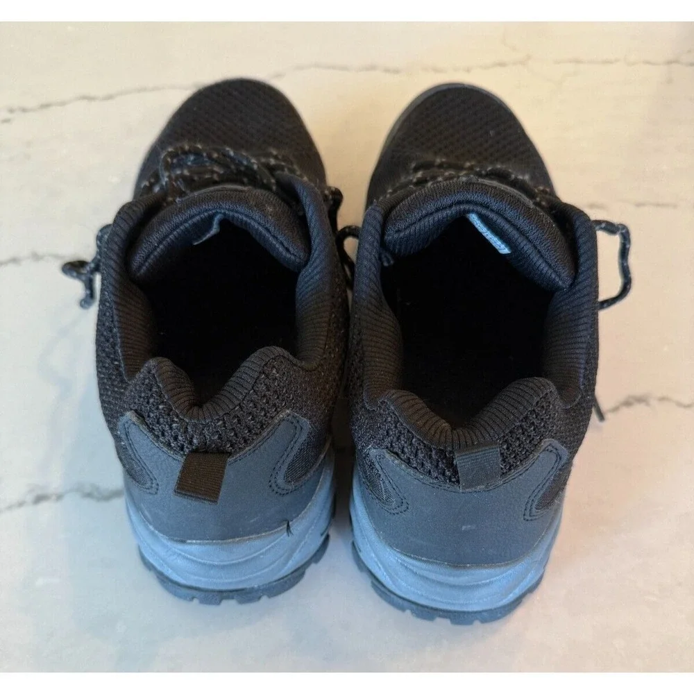 Size 9 Jabasic Womens Black Breathable Mesh Hiking Trail Outdoors Shoes